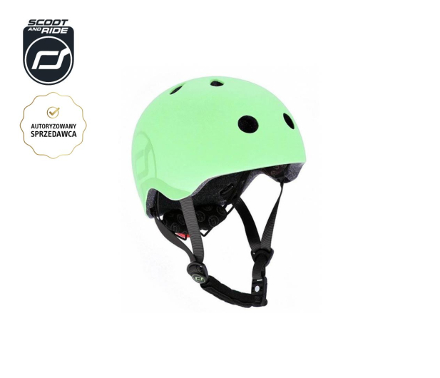 Scoot & Ride Kask Ochronny S-M dla dzieci 3+ Kiwi - 573785 - zdjęcie 2
